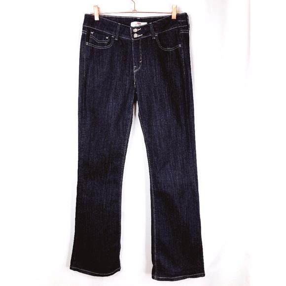 Levi's Denim - Levi's Woman Dark Wash Slender Boots Jeans Size 10